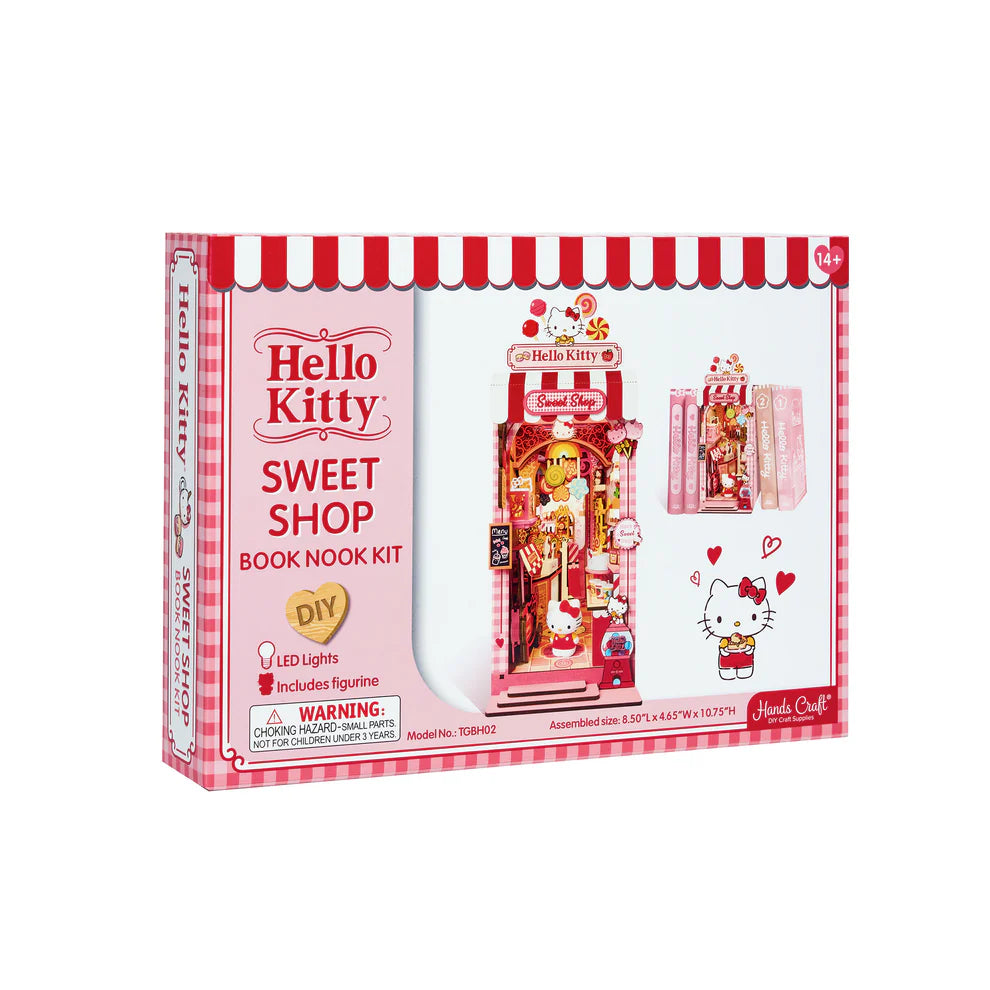 Hello Kitty® Sweet Shop DIY Miniature Book Nook Kit