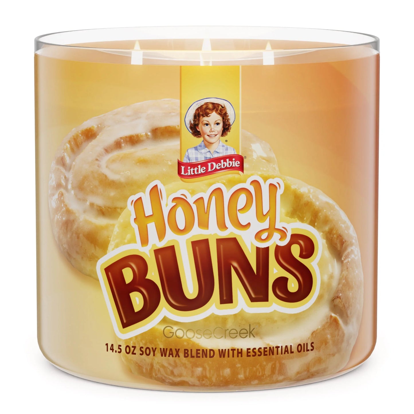 Honey Buns 3 Wick Candle