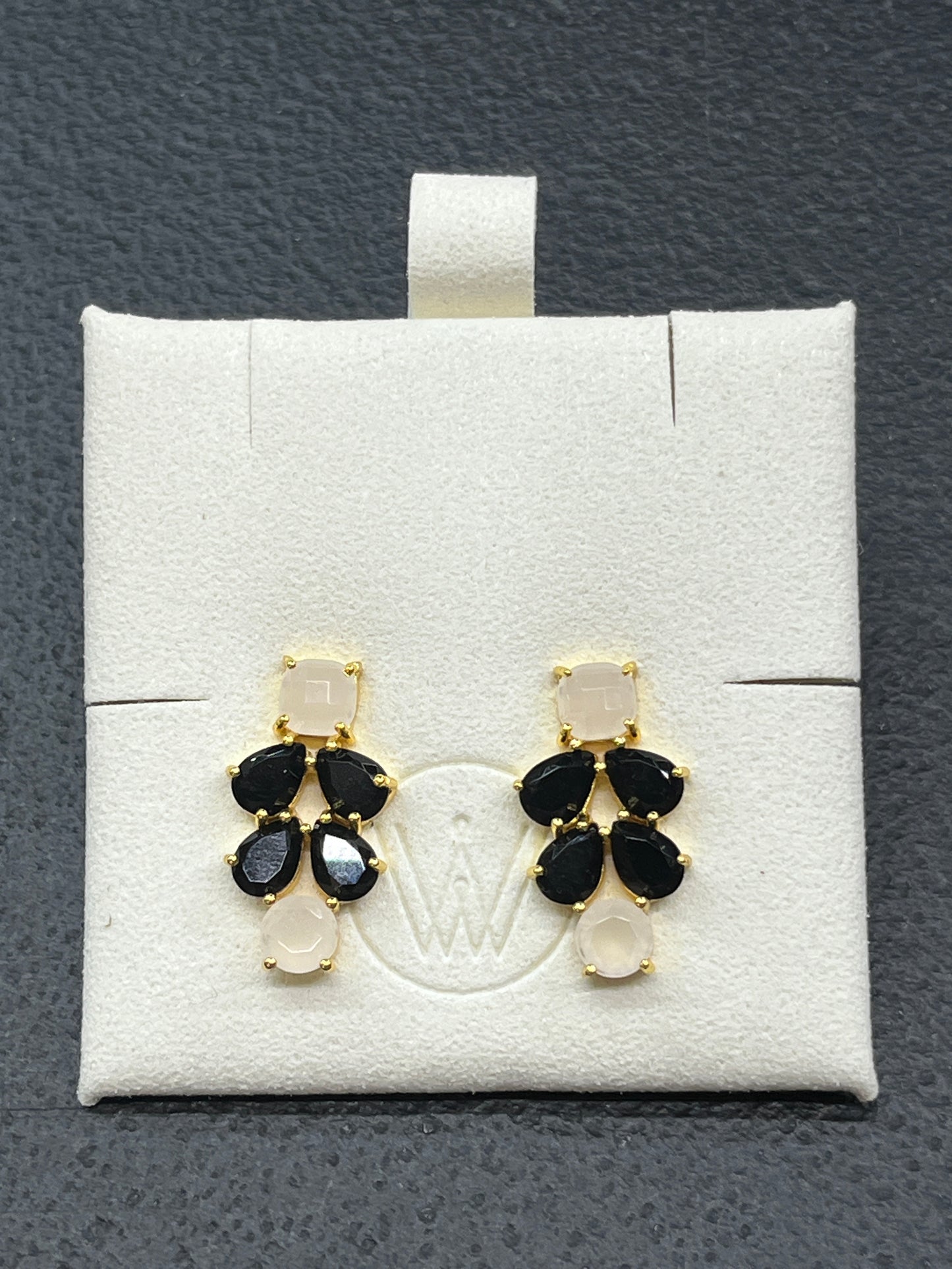 Winton & Waits Mirage Earring- Black