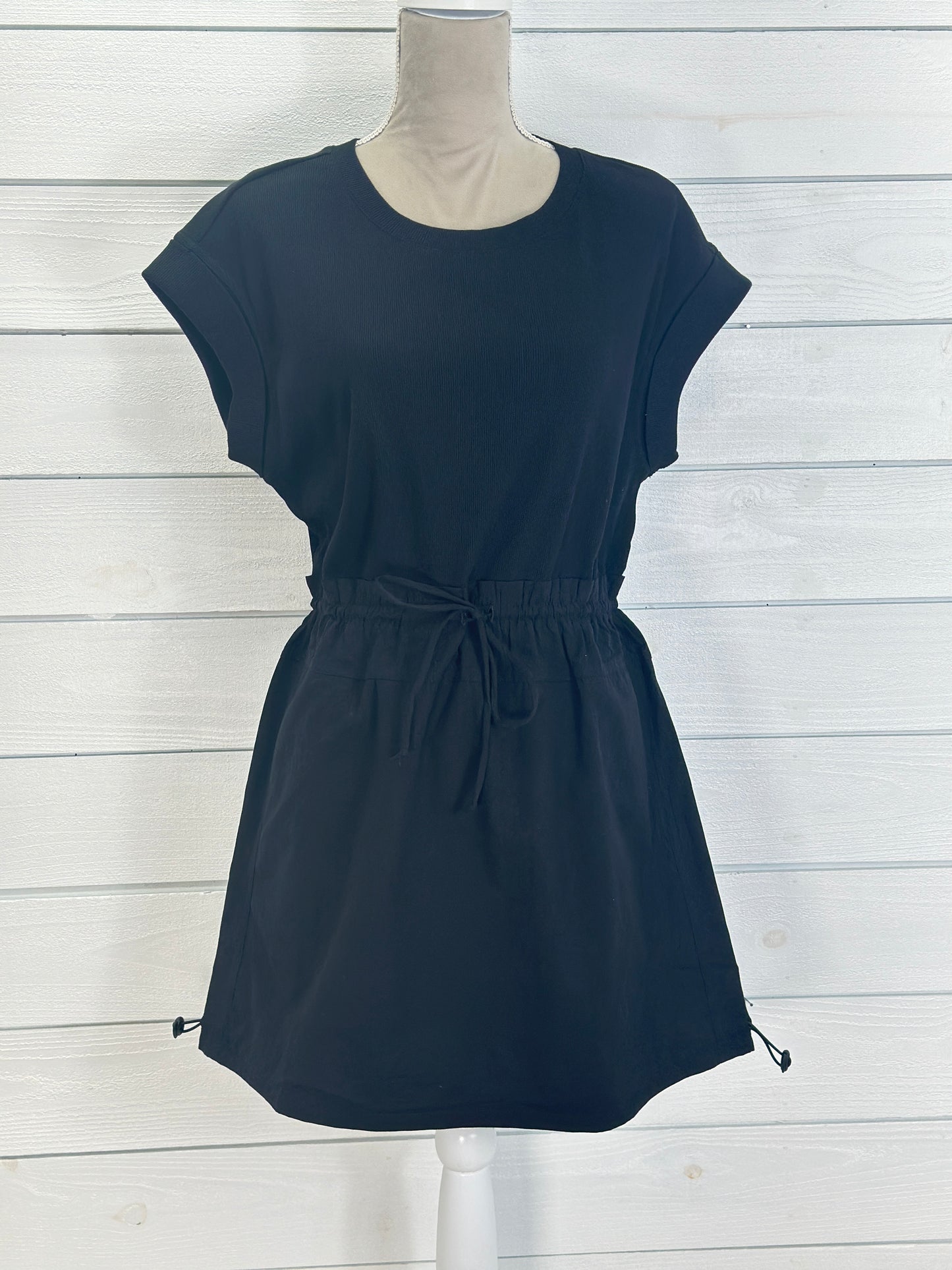 T-Shirt Dress with Tie Waist