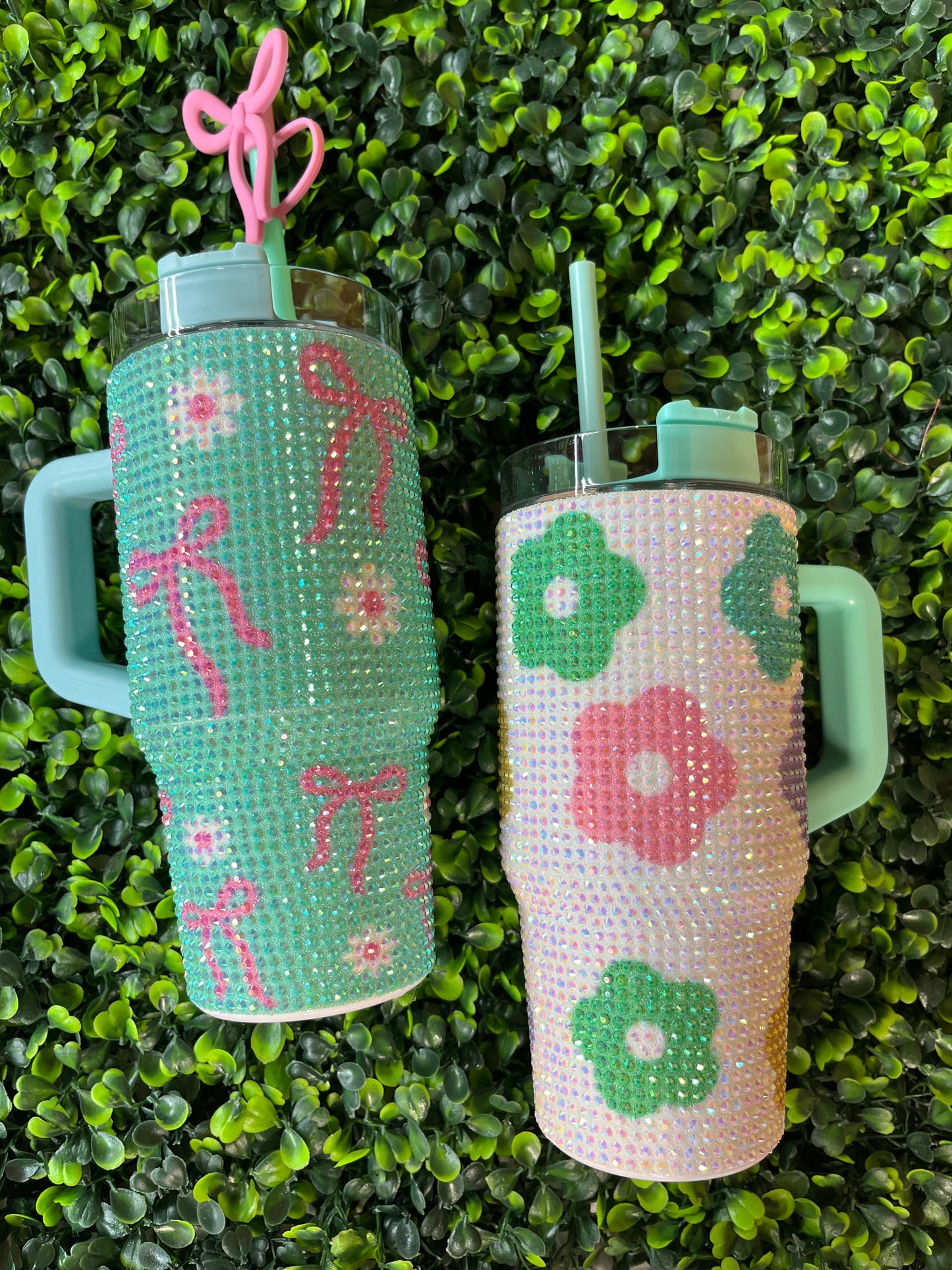 15oz Stainless Steel Diamond Stud Mug