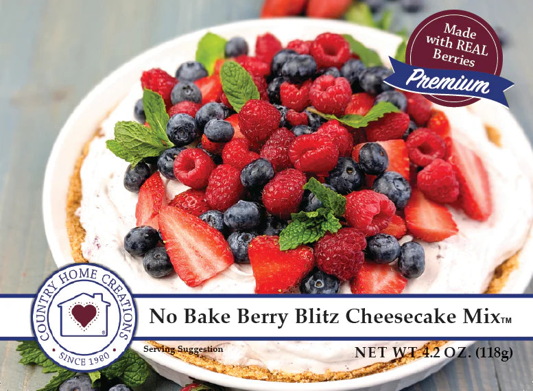 Country Home Creations No Bake Berry Blitz Cheesecake Mix