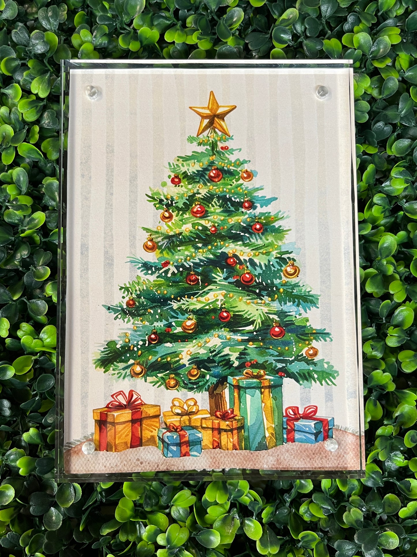 Christmas Acrylic Art Blocks