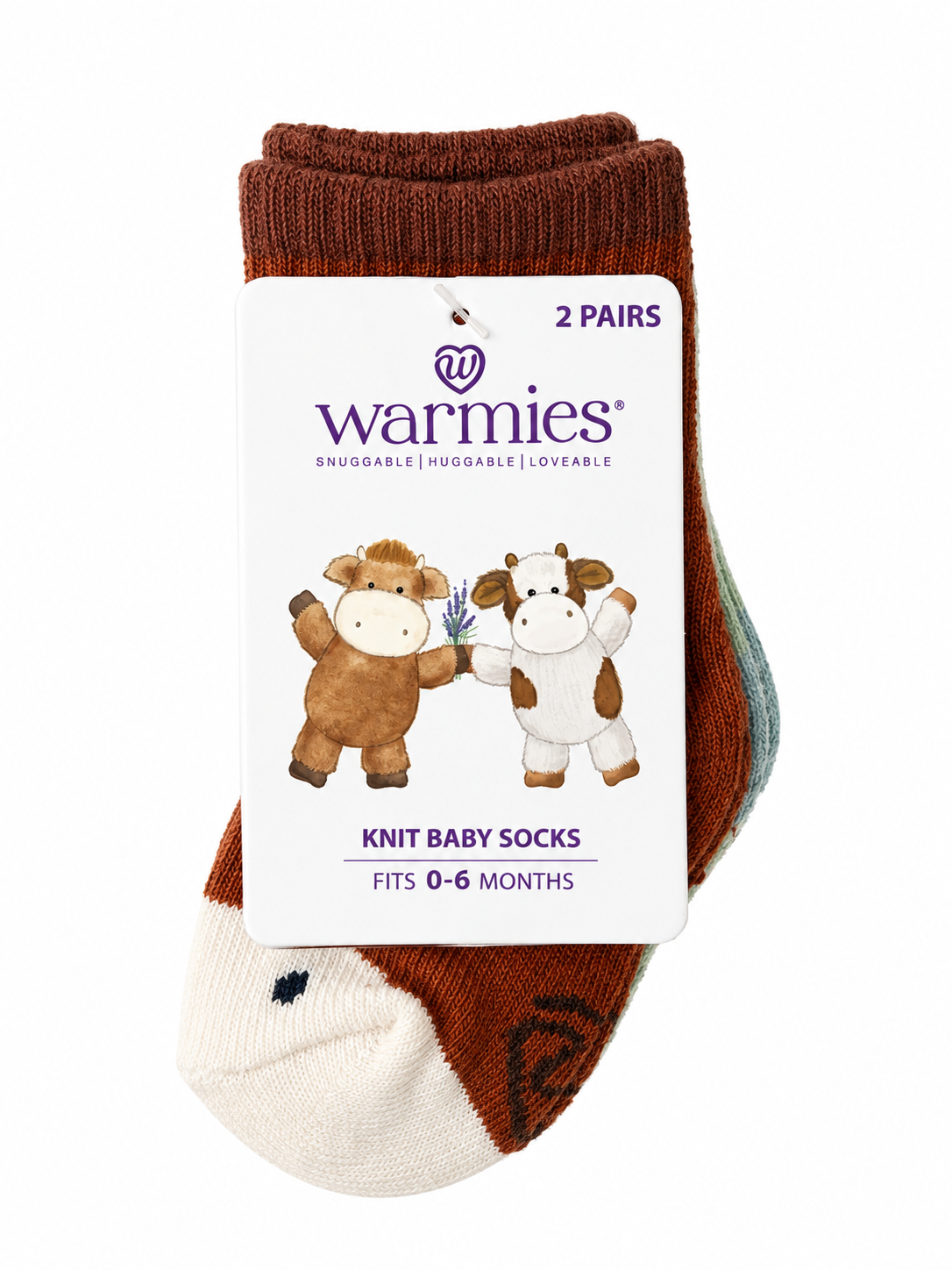 Warmies Hillside Sock 0-6 Months