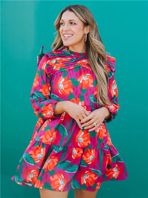 Gold Rush Pink Tilley Dress