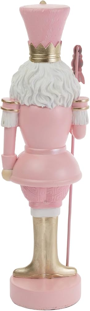 Pink Nutcracker Figurine
