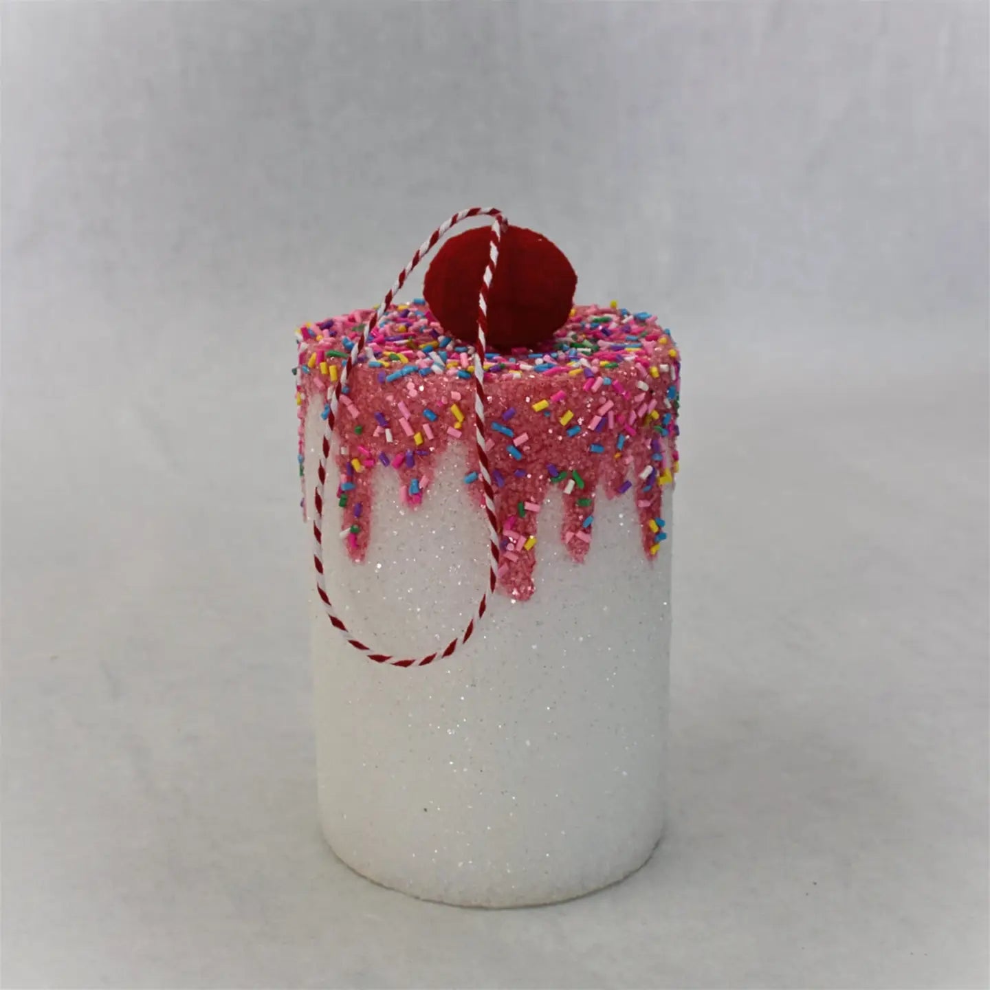 Marshmallow Confection Ornament 11" X 6"