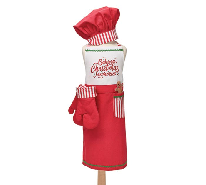 Baking Christmas Memories Apron Set