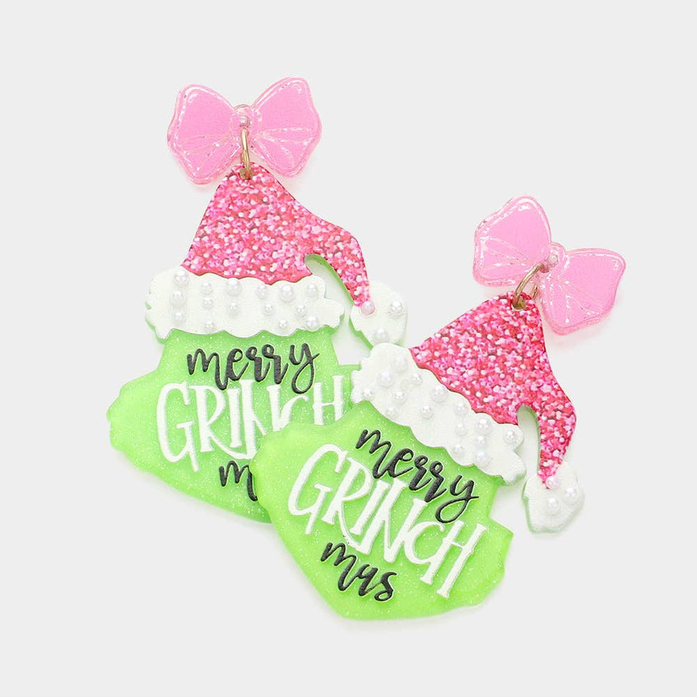 Merry Grinchmas Earrings