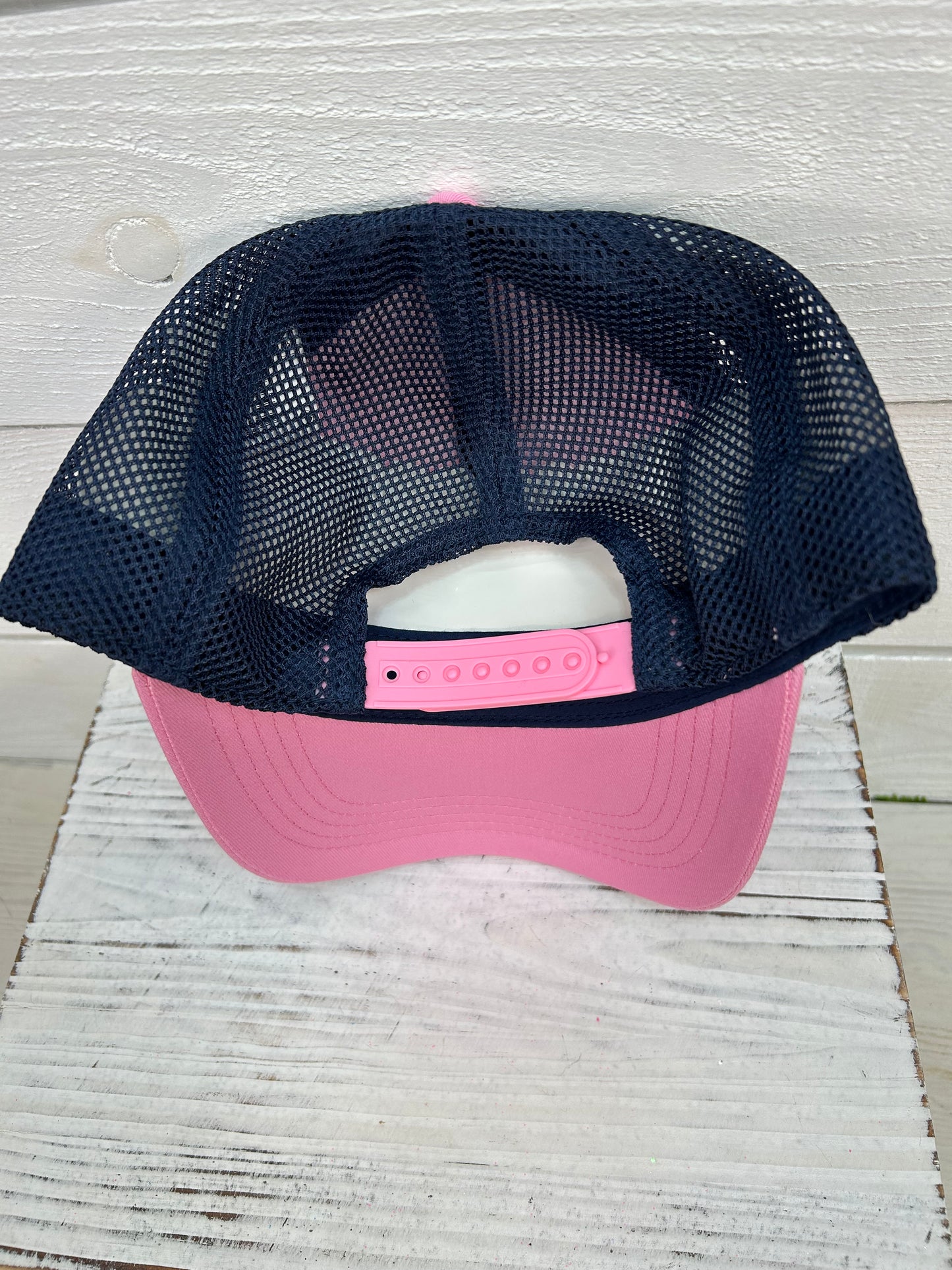 Pink Heart Flag Trucker Hat
