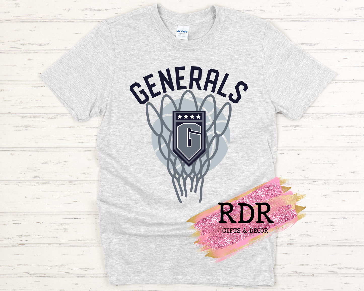 Thomas Nelson Generals Basketball Tshirt
