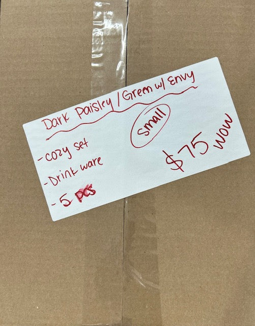 Dark Paisley Green With Envy Mystery Box Live