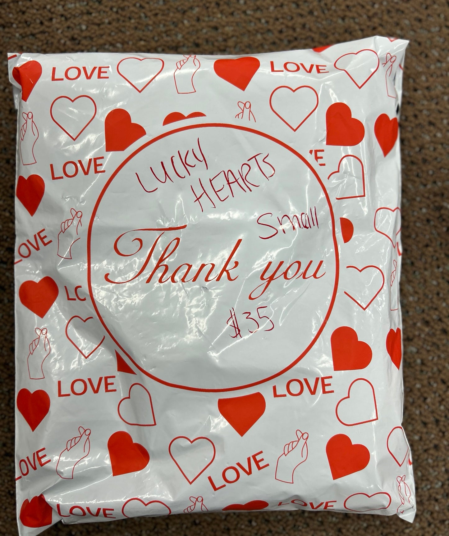 Lucky Hearts SMALL Mystery BAG Live