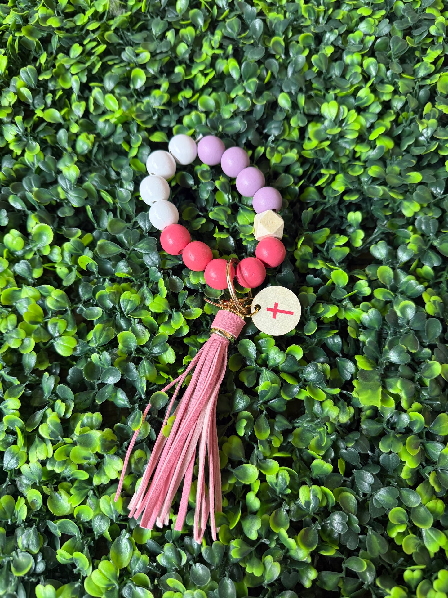 Cross Beaded Keychains