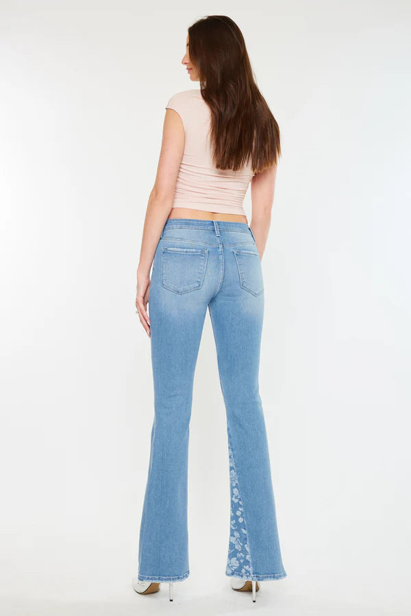 KanCan Lydia Mid Rise Flare Jeans