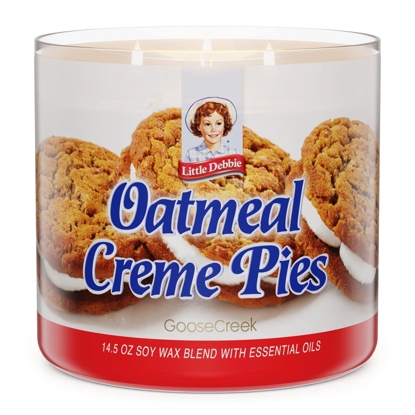 Oatmeal Creme Pies 3 Wick Candle