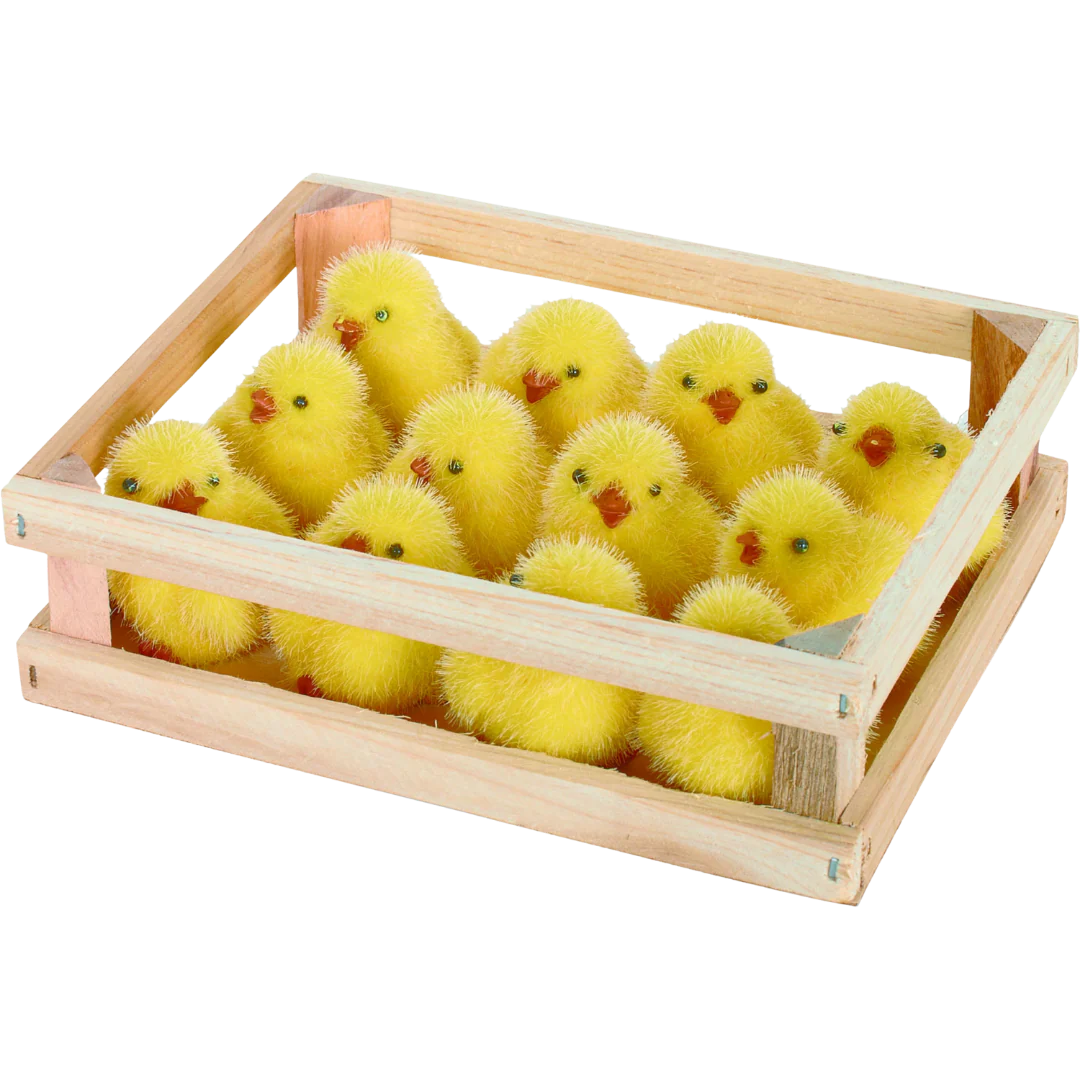 Mini Resin Fuzzy Chick