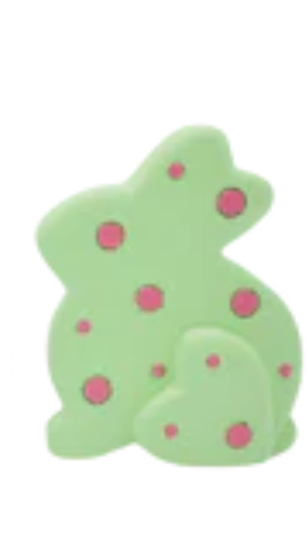 Resin Easter Bunny Decor