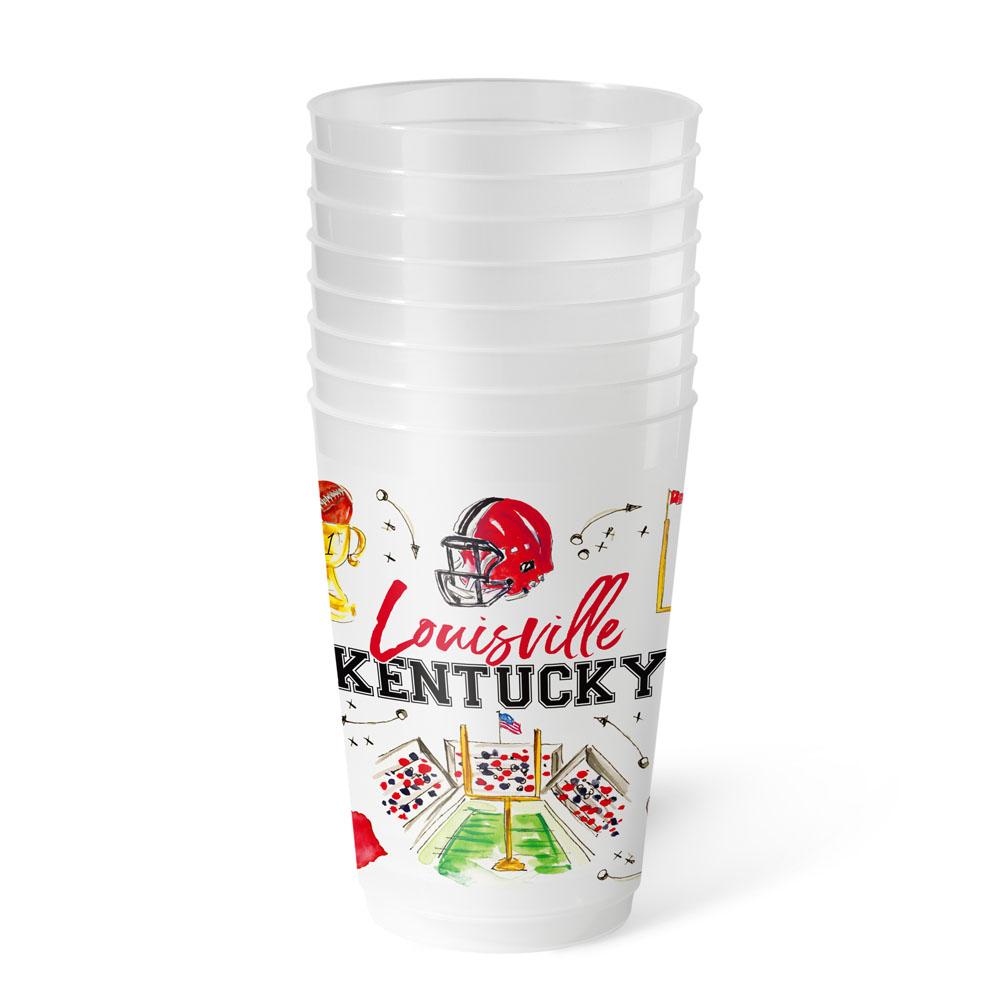 Swig Tailgates in Louisville Frost Flex Cup 20oz (Set of 8)