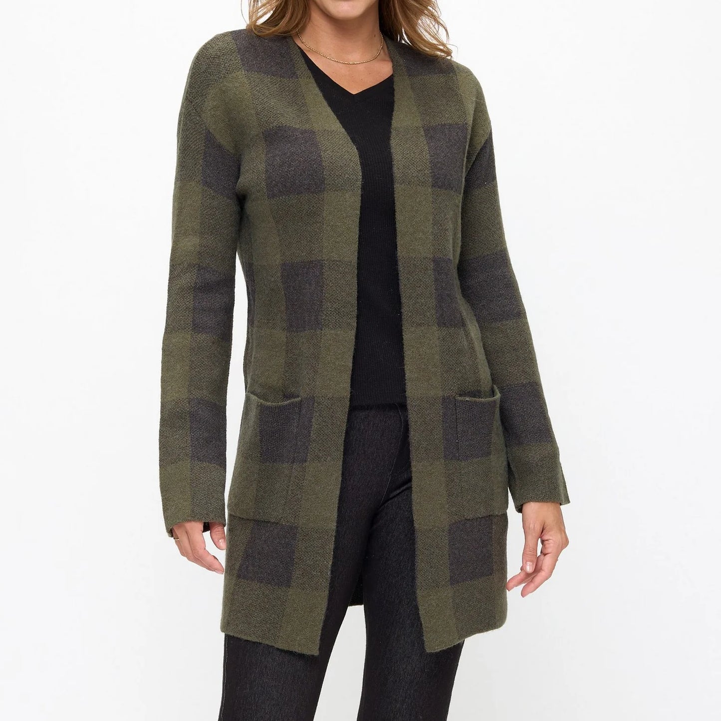 Mara Jacquard Sweater Cardigan