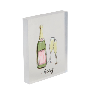 Mudpie Acrylic Wedding Plaque