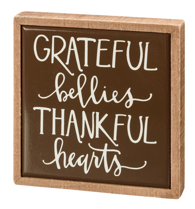 Grateful Bellies Thankful Hearts