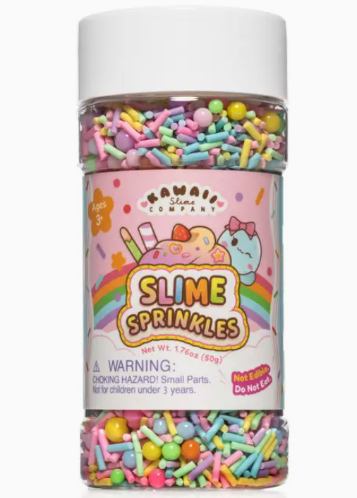 Pastel Mix Slime Sprinkles Shaker Jar