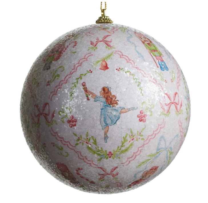 6" Nutcracker Suite Ball Ornament