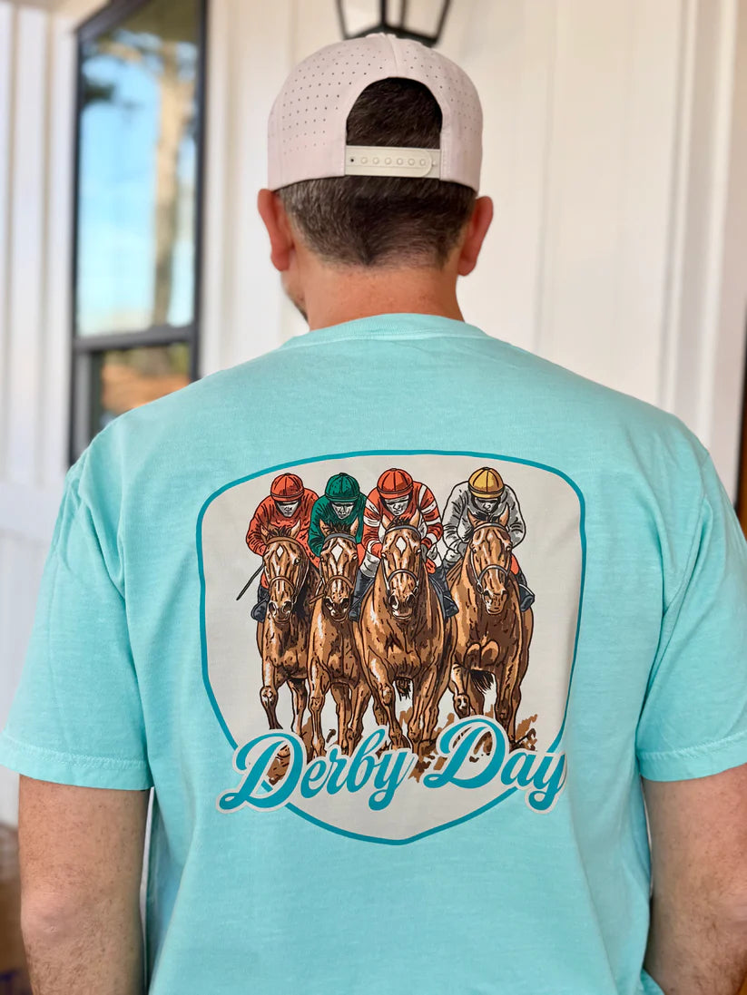 Derby Day Turquoise T-Shirt
