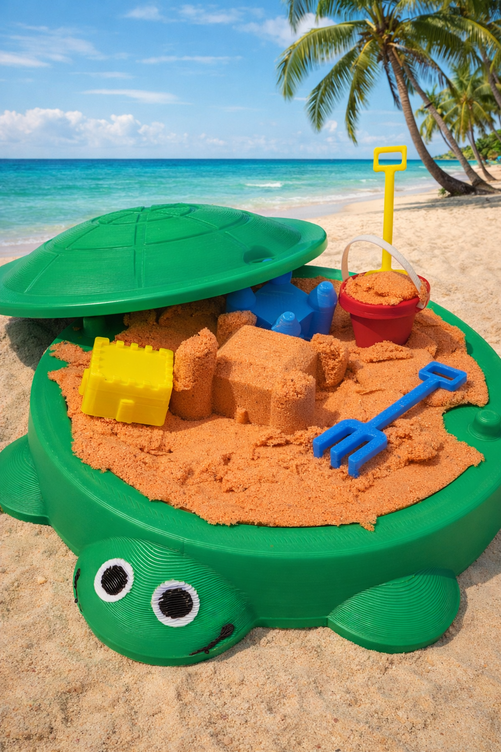 3D Printed Mini Turtle Sandbox