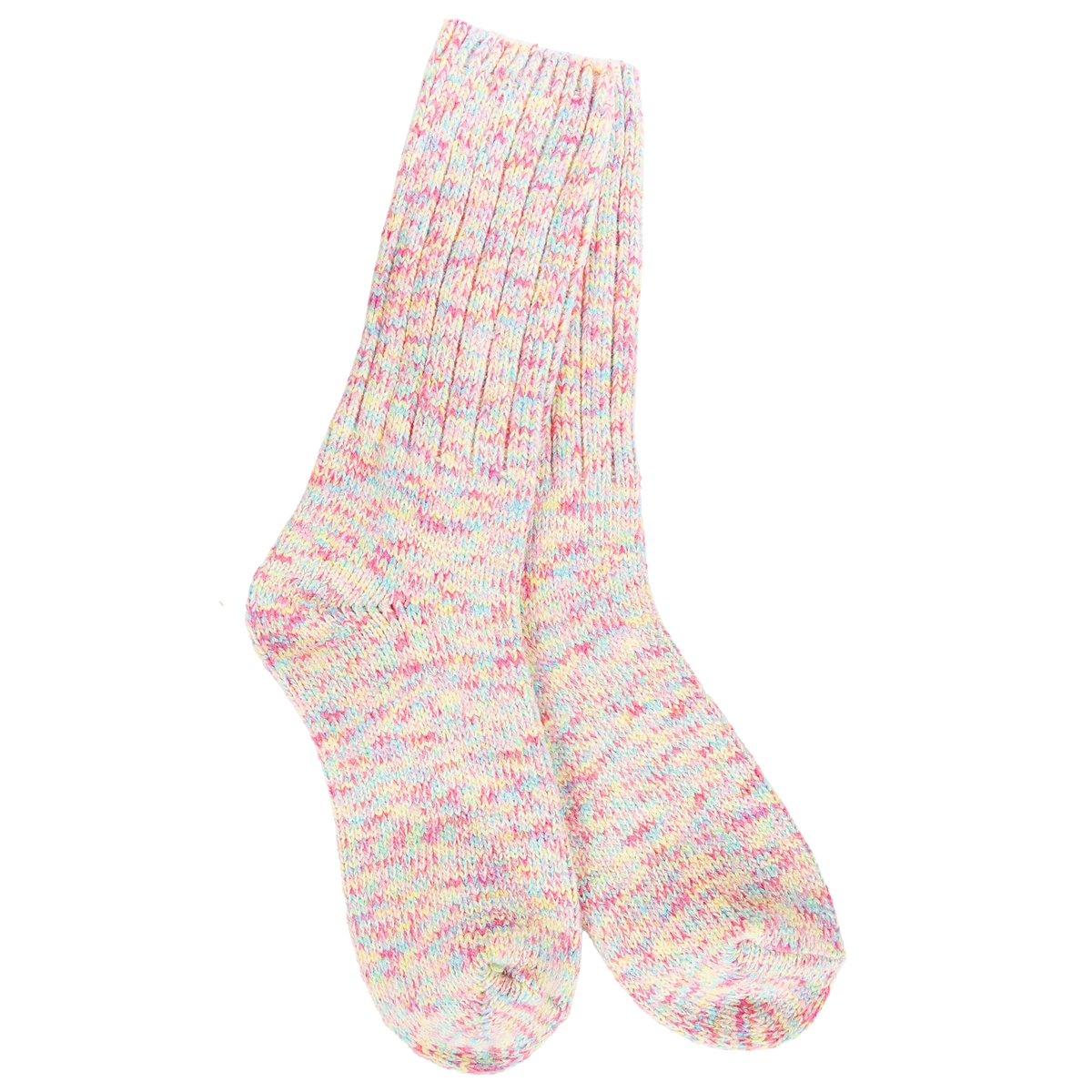 World's Softest Socks Weekend Ragg Crew- Whimsy- 768
