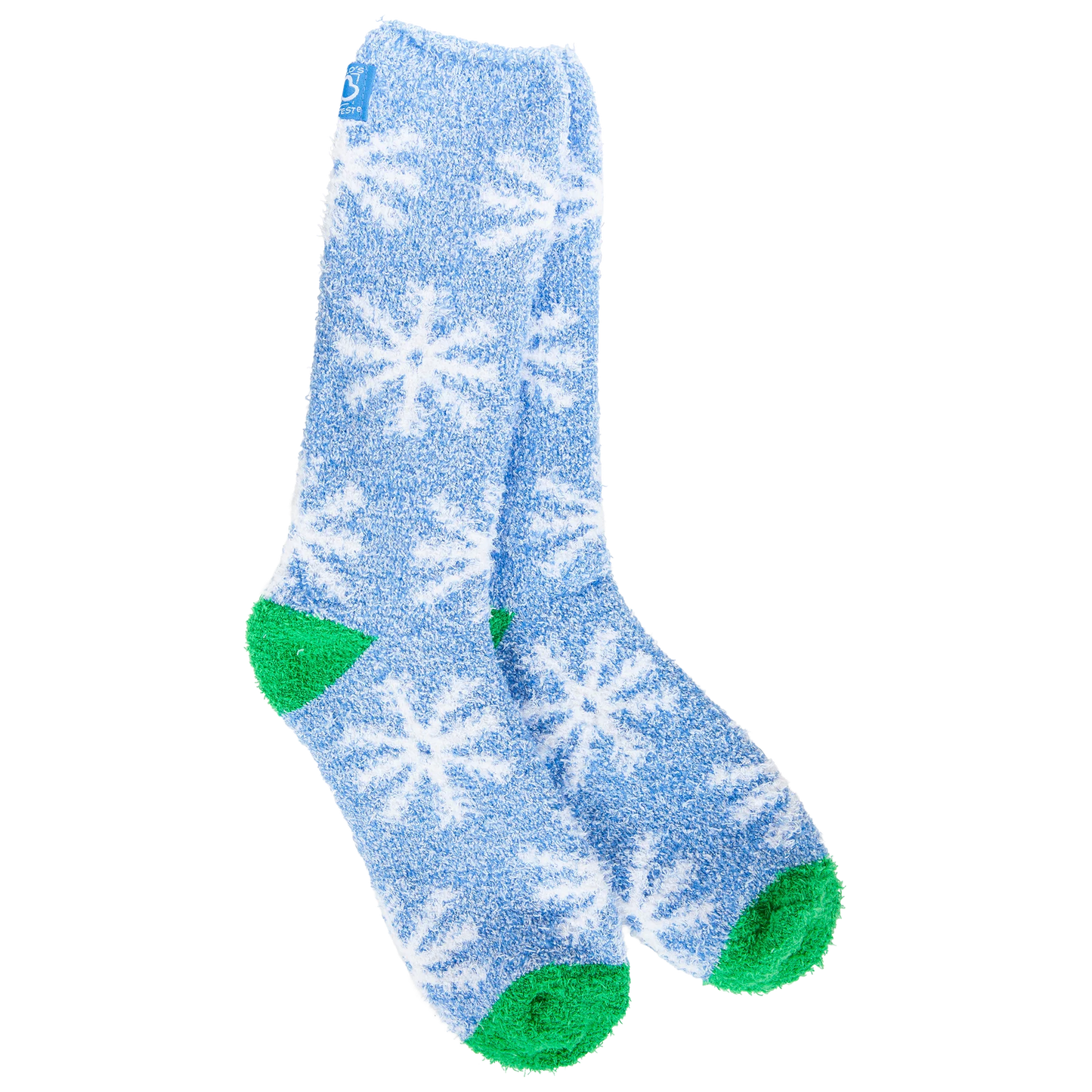 World's Softest Socks Cozy Crew Holiday- Snowfall- 493