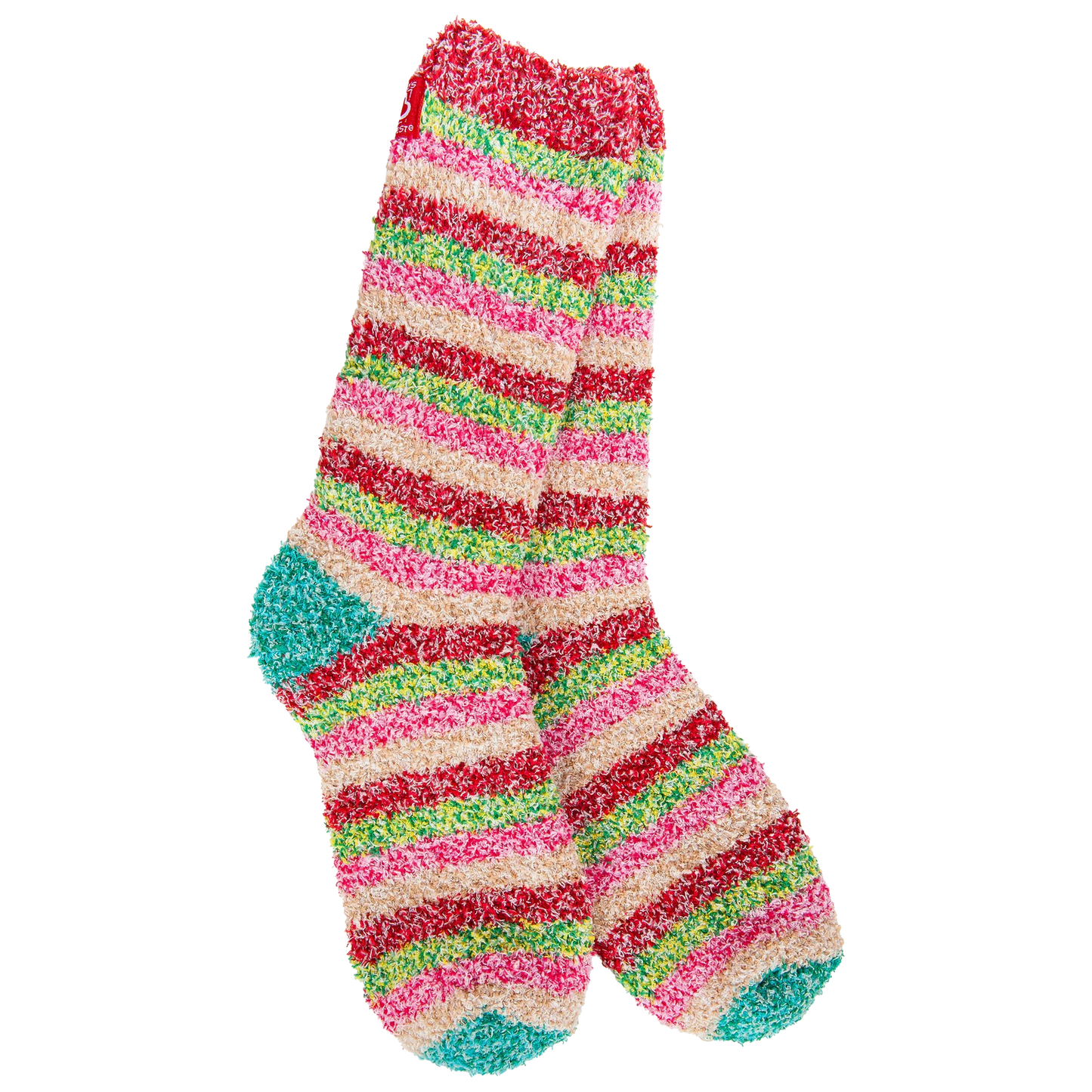 World's Softest Socks Holiday Multi Crew- Holiday Multi- 631