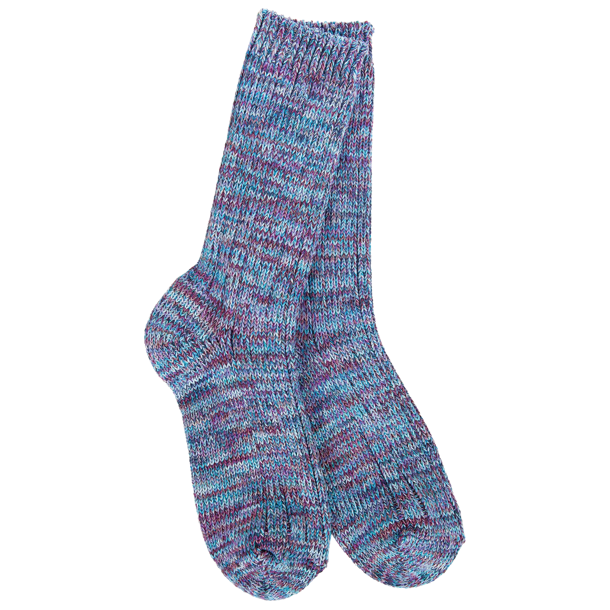 World's Softest Socks Weekend Missioni Crew- Neptune- 454