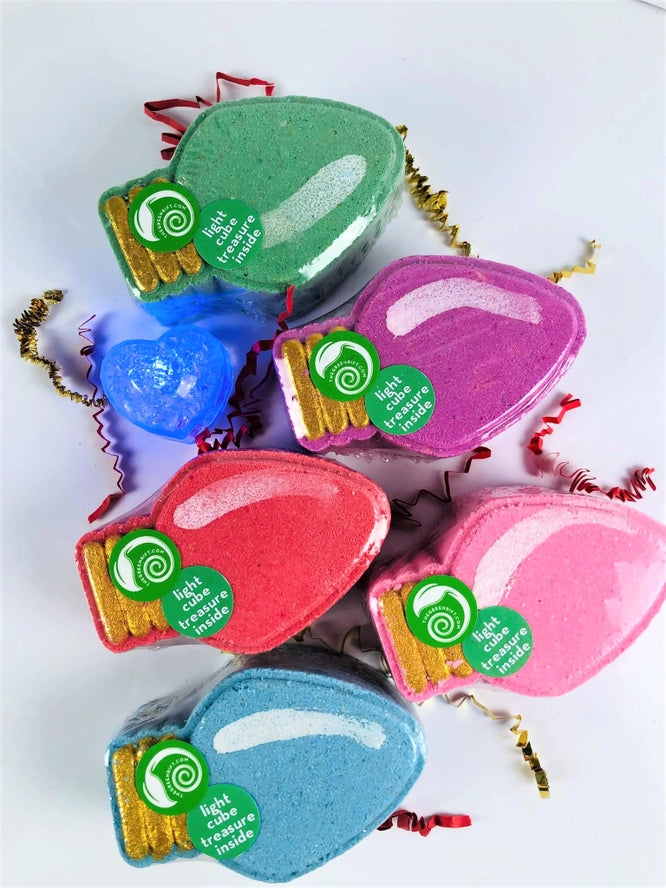 Holiday Light Bath Bomb- Blue