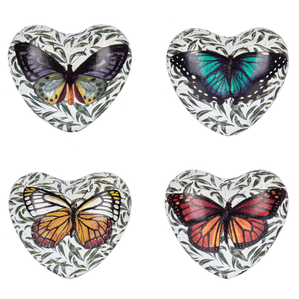 Butterfly Chime Heart