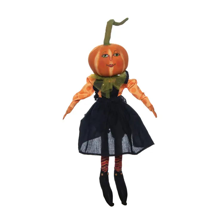 Susie Pumpkin Gathered Traditions Art Doll