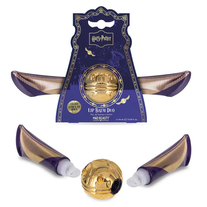 Harry Potter Snitch Lip Balm Duo Warner Bros