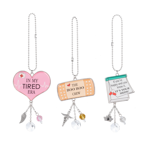 Nurse and Doctor Car Charms