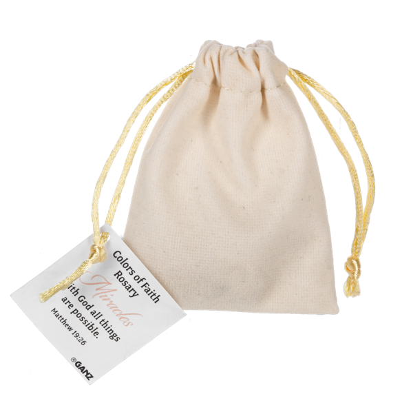 Colors of Faith Rosary in Gift Bag