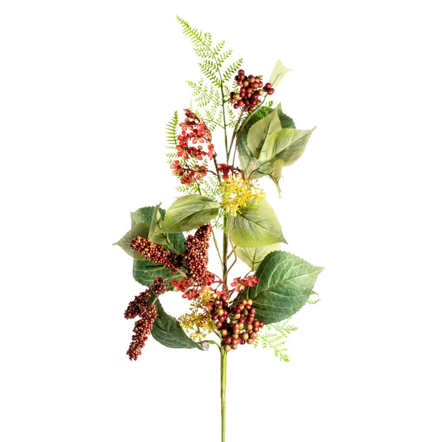 32" Mix Berry Spring Floral Pick