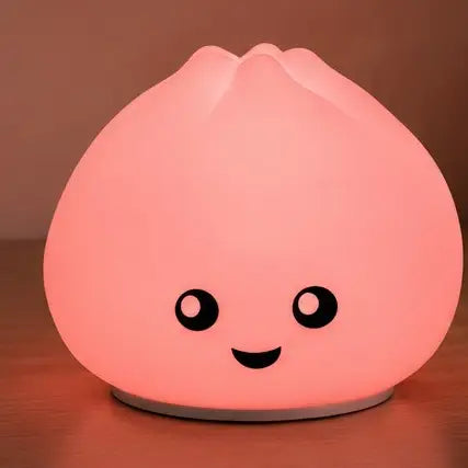 Squishy Dumpling Lights-Cute Squishy Toy Silicon Nightlight