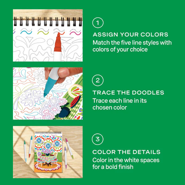FlowArt® - Trace-To-Doodle- Style Your Space