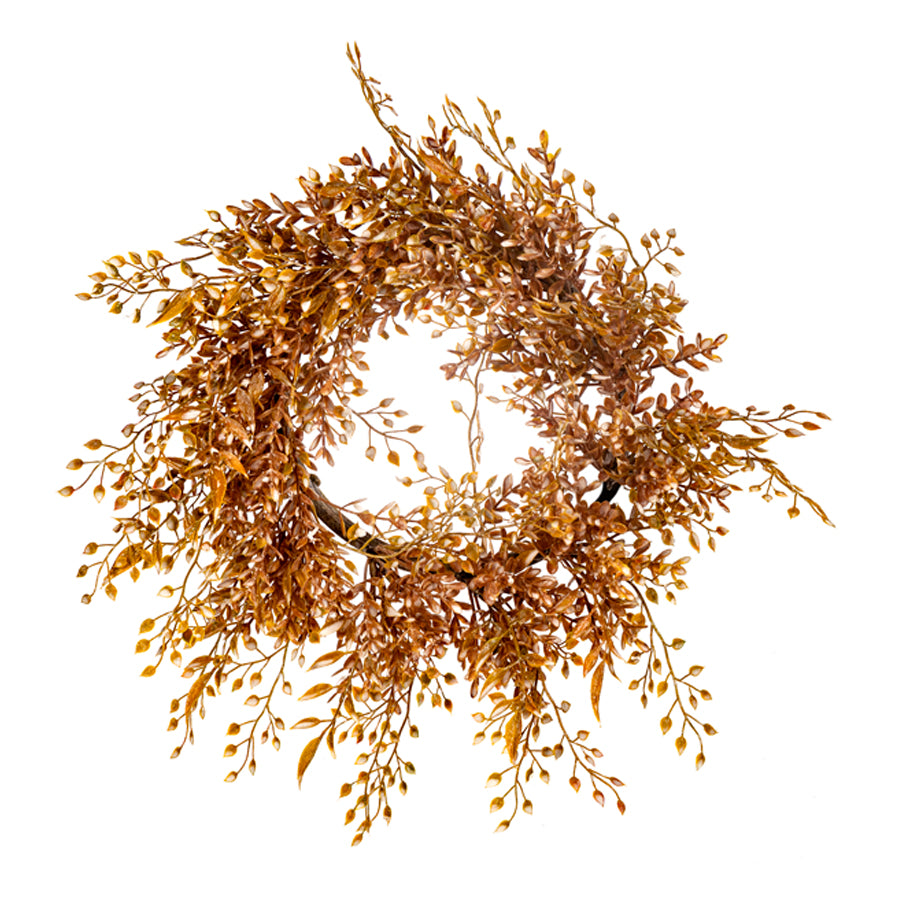 6" Round Baby Tears Floral Wreath