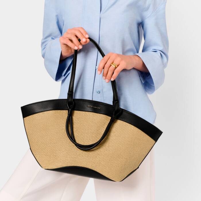 Katie Loxton Riviera Raffia Tote Bag