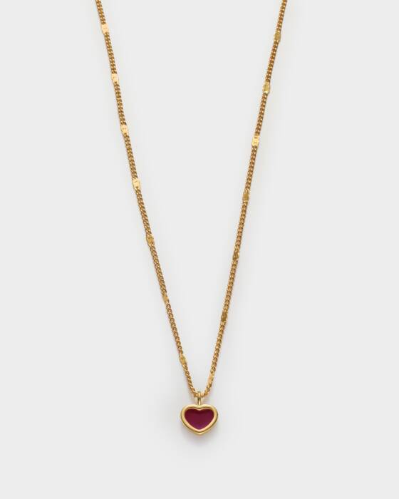 Katie Loxton Rouge Heart Necklace