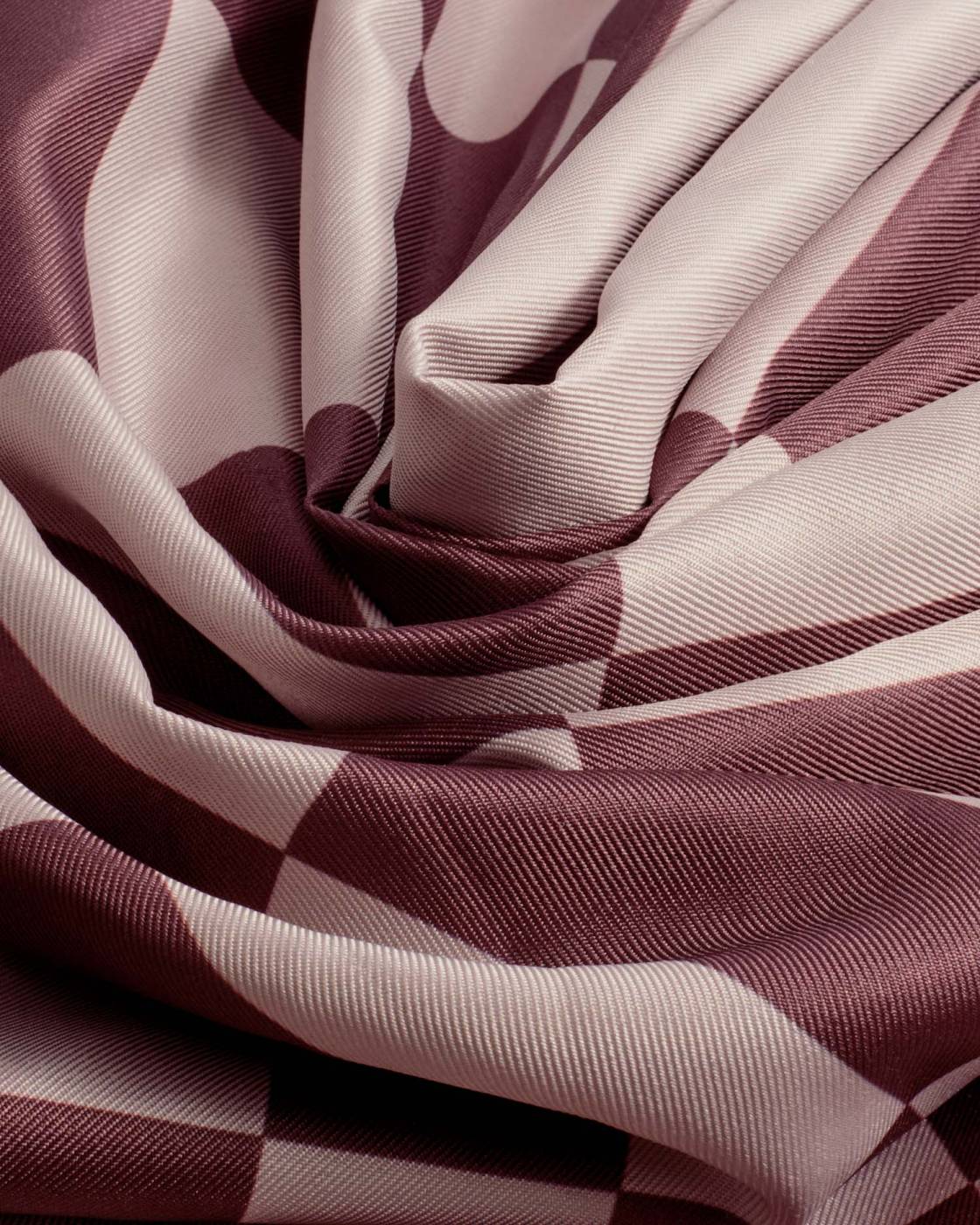 Katie Loxton Satin Multiway Scarf- Pink/Cherry