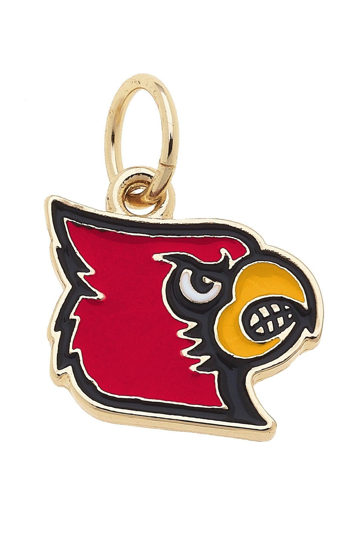 Louisville Cardinals Enamel Logo Charm