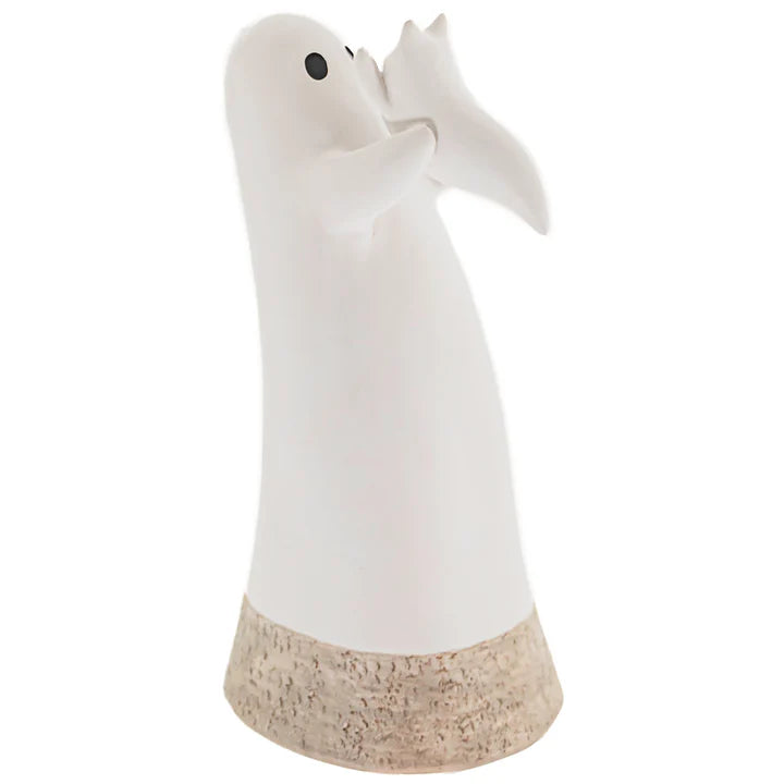 Resin Halloween Figurine- Ghostly Cat