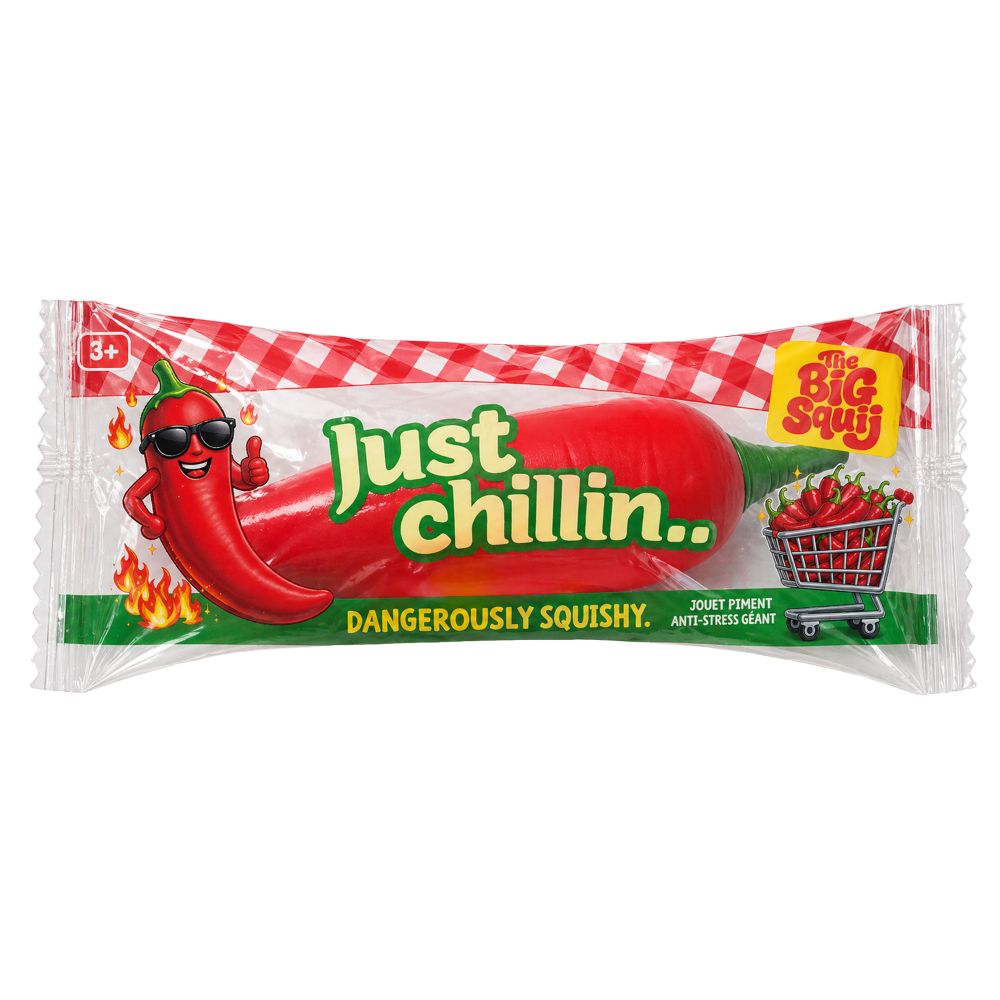 The Big Squij Chilli Slow-Rise Squishy Toy